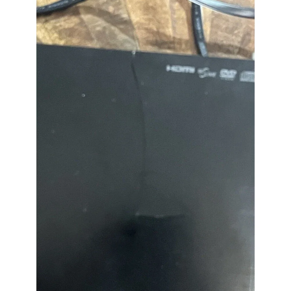 Sony BDP-S185 Blu-ray Disc DVD Player Full HD HDMI Black WORKING Cosmetic Crack